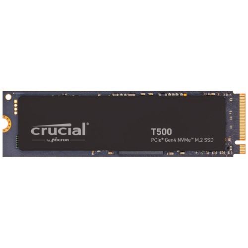 SSD Crucial T500, 1TB, M.2 2280, PCIe NVMe, Leitura 7300MBs Gravação 6800MBs, CT1000T500SSD8