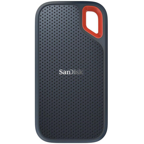 SSD Externo Portátil Sandisk Extreme 500 GB, Leitura 550MB/s, SDSSDE60−500G−G25