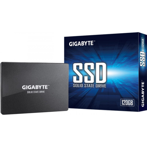 SSD Gigabyte, 120GB, Sata III, Leitura 500MBs e Gravação 380MBs, GP-GSTFS31120GNTD