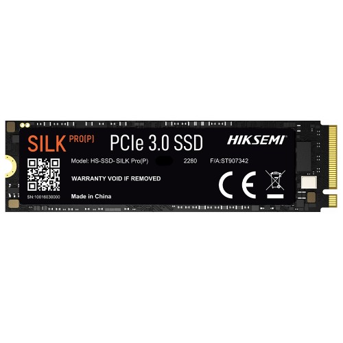 SSD Hiksemi Silk Pro(P), 1TB, M.2 2280, PCIe 3.0, Leitura 3520MBs e Gravação 2900MBs, HS-SSD-SILK Pro(P) 1024G