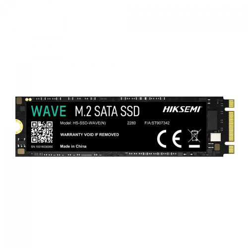 SSD Hiksemi Wave(N), 512GB, M.2 2280, Leitura 560MBs e Gravação 500MBs, HS-SSD-WAVE(N) 512G