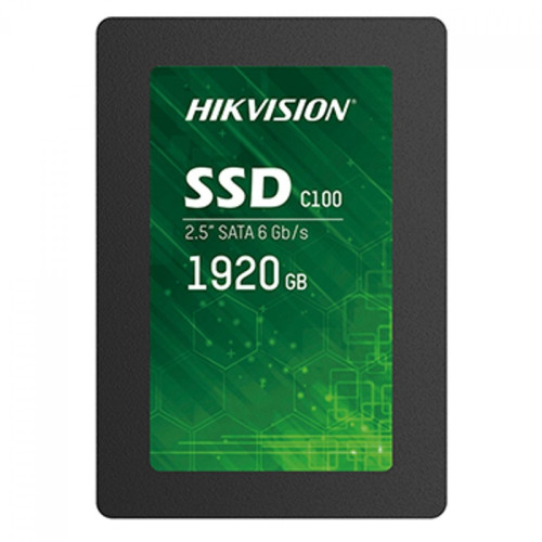 SSD Hikvision C100 1920GB , SATA III Leitura 530MBs e Gravação 420MBs, HS-SSD-C100-1920GB