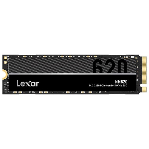 SSD Lexar, 512GB, M.2 NVMe, leitura De 3500 MB/s, Gravação 2400 MBs, Preto, LNM620X512G-RNNNU