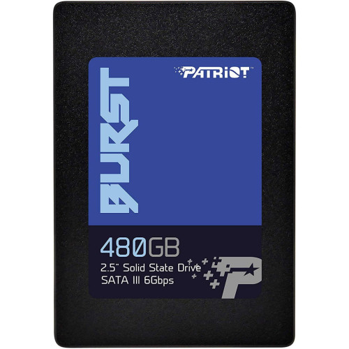 SSD Patriot Burst 480GB 2.5&amp;quot; Leituras: 560MB/s e Gravações: 540MB/s Sata III