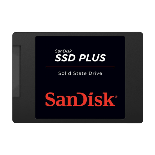 SSD Sandisk, 240GB Plus, SATA III, Leitura 530MBS e Gravação 440MBs, SDSSDA240GG26