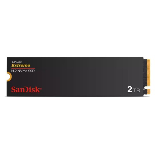 SSD SanDisk Extreme, 2TB, M.2 NVMe PCIe 4.0, Leitura 5150MBs e Gravação 4850MBs, SDSSDX3N-2T00-G26