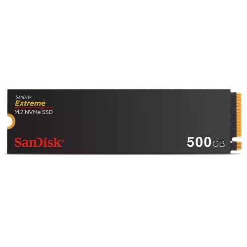 SSD SanDisk Extreme, 500GB, M.2 NVMe PCIe 4.0, Leitura 5000MBs e Gravação 4000MBs, SDSSDX3N-500G-G26