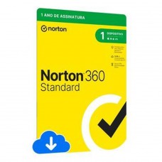 Antivírus Norton 360 Standard, 1 Dispositivo, 12 Meses ESD, Digital para Download, 21405595