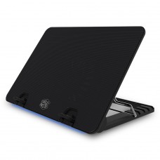 Base Para Notebook Cooler Master Notepal Ergostand IV, Até 17",Com Ventoinha de 140mm, Preto, R9-NBS-E42K-GP