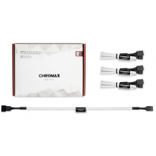 Cabo Extensor Para Fans Noctua, NA-SEC1, Chromax Red, Pack com 4 unidades