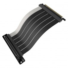 Cabo Riser Cooler Master, PCIe 4.0 x16, 200mm V2, Preto, MCA-U002R-KPCI40-200