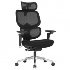 Cadeira de Escritório DT3 Ergonomie Home, 5D, Mesh, Preta
