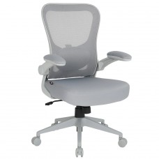 Cadeira De Escritório DT3 Vita, Ajustável, Ergonômica, Mesh, Cinza, 14558-3