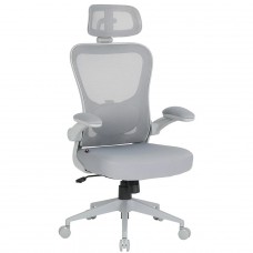 Cadeira De Escritório DT3 Vita H, Ajustável, Ergonômica, Mesh, Cinza, 14557-2