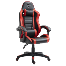 Cadeira Gamer Ninja Danzo, Reclinável, Preto e Vermelho