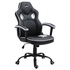 Cadeira Gamer Ninja Kaeru, Preto e Branco