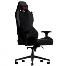 Cadeira Gamer PCYes Sentinel Black Vulcan, Ajustável, Reclinável, 4D, Tecido e PU, Preto, PCSTL-PT