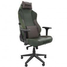 Cadeira Gamer PCYes Ultimate Jade Fire, Tecido, Ajustável, Reclinável, 4D, Verde, PCGU-JF