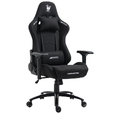 Cadeira Gamer Podcaster, Reclinável, 4D, Preta