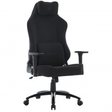 Cadeira Gamer SuperFrame Atlas, Reclinável, 3D, Tecido, Preto, SF-CH-ATR3DBF