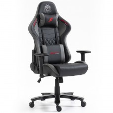Cadeira Gamer SuperFrame Cerberus, Reclinável, 3D, Preto e Cinza, SF-CH-CBR3DBGL