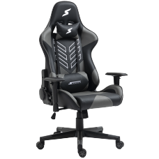 Cadeira Gamer SuperFrame Godzilla, Reclinável, Preto e Cinza