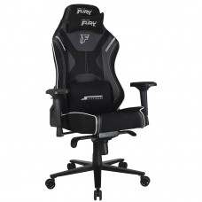Cadeira Gamer SuperFrame Kingston Fury, Reclinável, 4D, Preto e Branco, SF-CH-KFR4DBWH