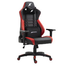 Cadeira Gamer SuperFrame Kong, Reclinável, Preto e Vermelho