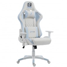 Cadeira Gamer SuperFrame Pegasus, Reclinável, 2D, Branco e Azul, SF-CH-PGR2DWBL