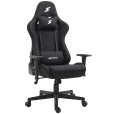 Cadeira Gamer SuperFrame Sport, Reclinável, 2D, Preta