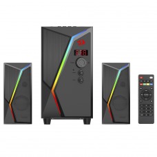 Caixa de Som Gamer Redragon Anvil Pro, RGB, 25W, Bluetooth/USB, Preto, GS520-PRO