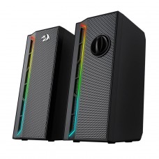Caixa de Som Gamer Redragon Calliope GS580, RGB, Stereo 2.0, 3.5mm, Black
