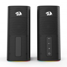 Caixa de Som Gamer Redragon Connie, RGB, Stereo, Bluetooth/AUX, USB, GS814