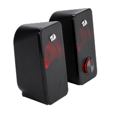 Caixa de Som Gamer Redragon Stentor 2.0, 2x5W, 3.5Mm, Estéreo, Led RED, GS500