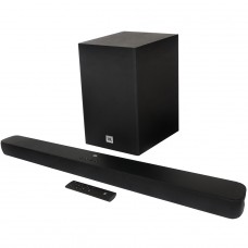 Caixa de Som JBL Cinema SB180, Bluetooth, 110 W RMS, 2.1 Canais, Com Controle Remoto, Preto, JBLSB180BLKBR
