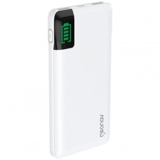Carregador Portátil Universal, PowerBank, 10000MAH, Branco, Geonav, PB10KWT