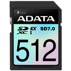 Cartão De Memória Adata Premier Extreme SDXC SD 7.0, 512GB, Com Mini SSD, PCIe Gen3 e UHS-I, Classe 10, ASD512GEX3L1-C