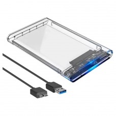 Case Externa para HD Notebook, USB 3.0, Transparente, TC0170