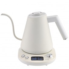 Chaleira Elétrica Pro Home Classic, Com Tela LCD e Controle de Temperatura, 1L, 1200W, 110V, Branca, PH-EK-CL1L1200WWN