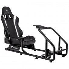 Cockpit Para Simulador Thermaltake GR300 Racing Simulator, Com Cadeira, Suporte de Pedais/Volante/Câmbio, Preto, GSC-R30-CPASBB-01