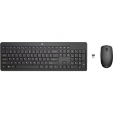 Combo Teclado e Mouse HP 230, Wireless, ABNT2, Preto, 18H24AA#AC4