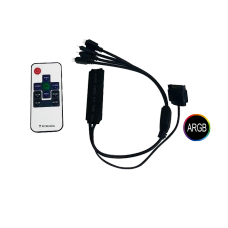 Controladora Led Multiconector ARGB Gamemax, 4 Conectores, RMT1687H