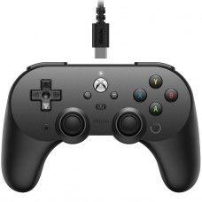 Controle Gamer 8BitDo Pro 2 Hall Edition Para Xbox, Com Fio, XBOX/Windows, Licenciado Microsoft, Preto, 82BB02E