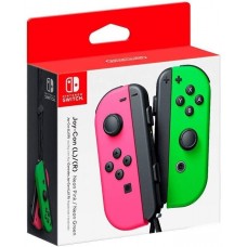 Controle Nintendo Joy-Con, Sem Fio, Nintendo Switch, Green/Pink, HBCAJAHA1
