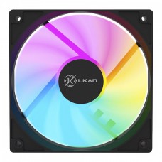 Cooler Para Gabinete Kalkan Lumen, Rainbow, 120mm, Preto, KLK00018