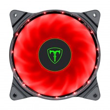 Cooler Para Gabinete T-Dagger 120mm, LED RED, T-TGF300-R