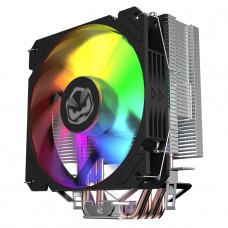 Cooler Para Processador PCYES Tundra 120 Black Vulcan, Rainbow, 120mm, Intel-AMD, Preto, ACTBKA120