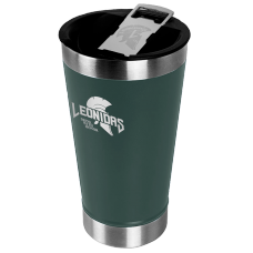 Copo Térmico Leonidas, 473ml, Quente ou Frio, Metal, Verde