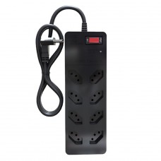 Filtro de Linha DPS ICLAMPER Energia 8 Tomadas, 127/220 volts, LCF, 1,3M, Black, Bivolt