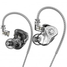 Fone de Ouvido Gamer PCYes Tyet, Intra Auricular, Driver Dinâmico de 10mm, P3, Cabo Destacável, Com Microfone, Cinza, FPTY1DD